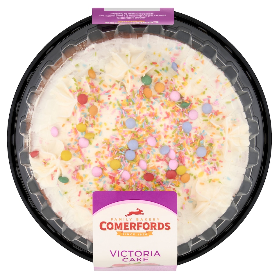 Comerfords Victoria Sponge Cake 800g