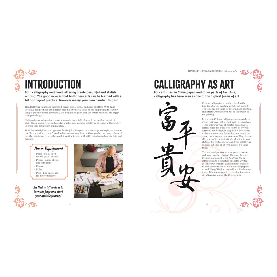 image 1 of Hand Lettering & Calligraphy Box Set