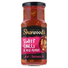 Sharwoods Szechaun Sweet Chilli And Red Pepper Sauce 425G