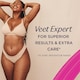 image 3 of Veet Expert Wax Strips Legs Body Sensitive Hair Removal 40 Pack