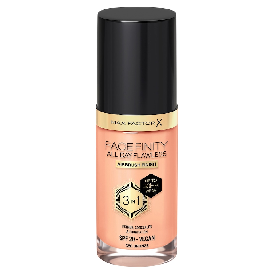 image 1 of Max Factor Facefinity Flawless Foundation C80 Bronze 30Ml