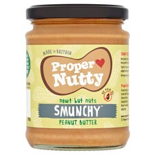 Proper Nutty Nowt But Nuts Peanut Butter 280G