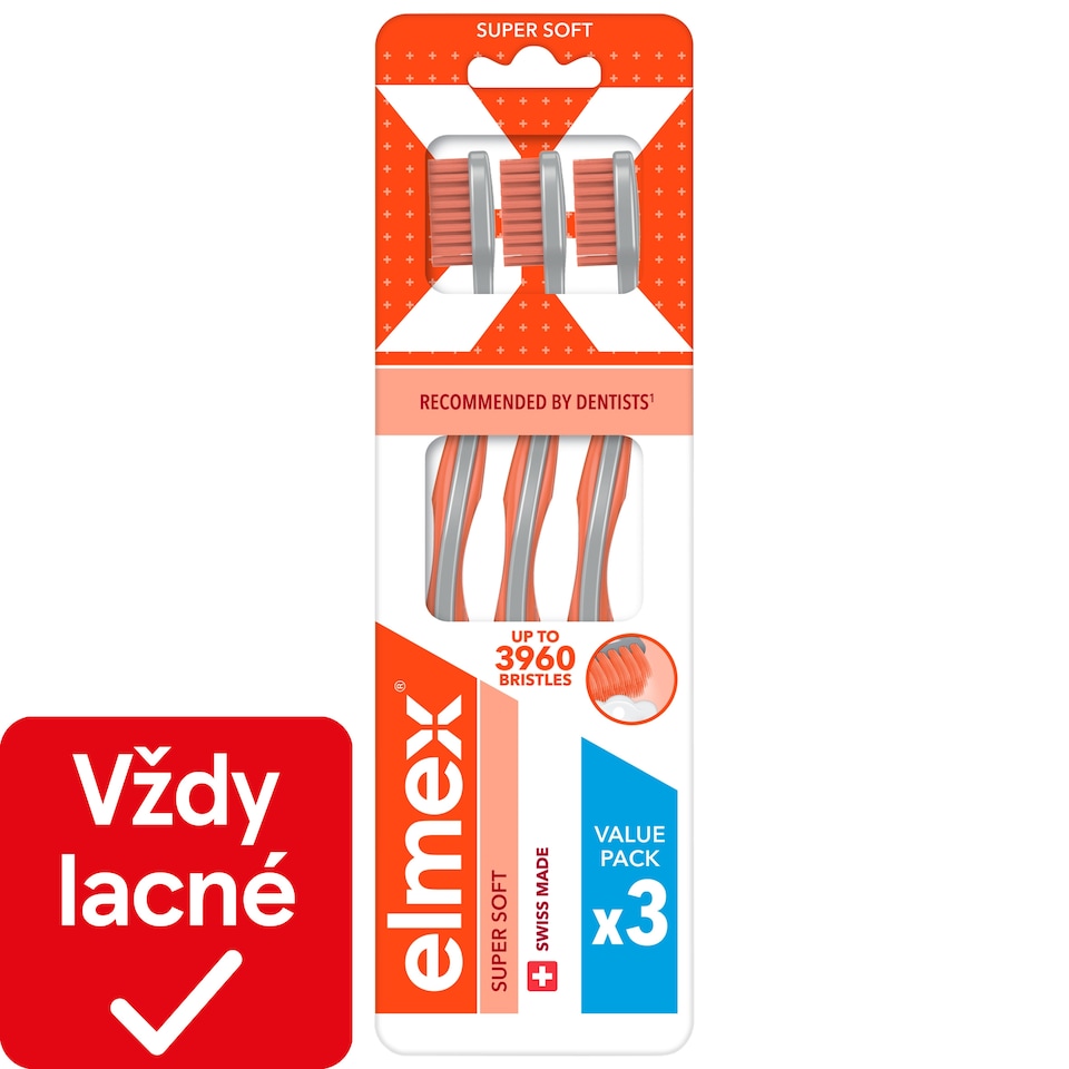 image 1 of elmex® Super Soft Toothbrush Multipack 3pcs
