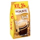 image 2 of Mokate 3in1 Latte Instant Coffee Drink Powder with Whitener and Sugar 24 x 15 g (360 g)