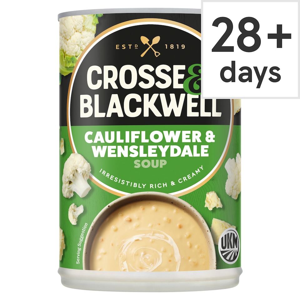 Crosse And Blackwell Cauliflower & Wensleydale Soup 400G