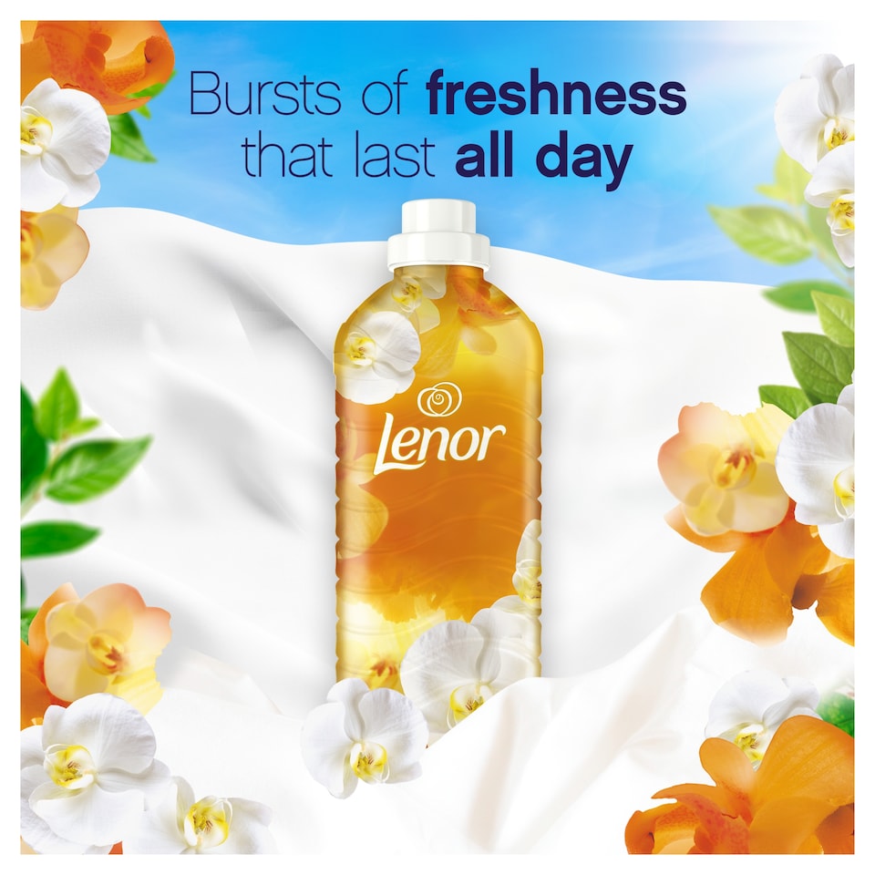 image 1 of Lenor Fabric Conditioner Gold Orchid 42 Washes 1.386Ltr