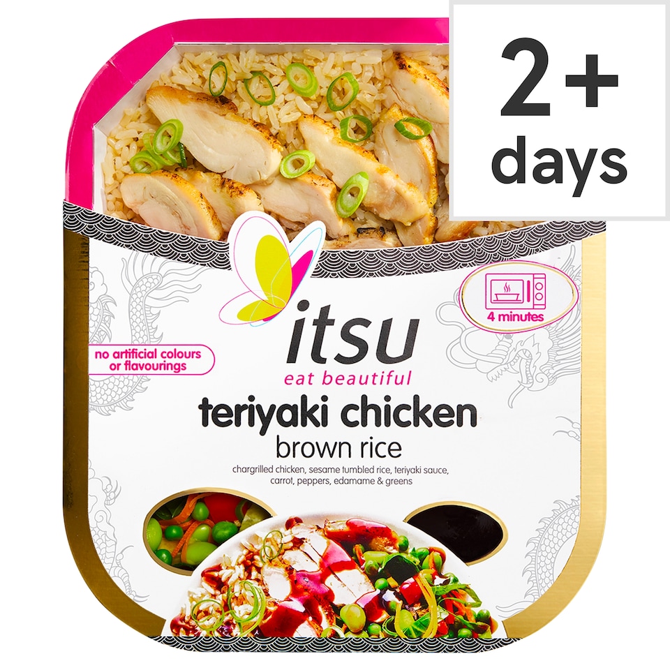 image 1 of Itsu Teriyaki Chicken Brown Rice 395g