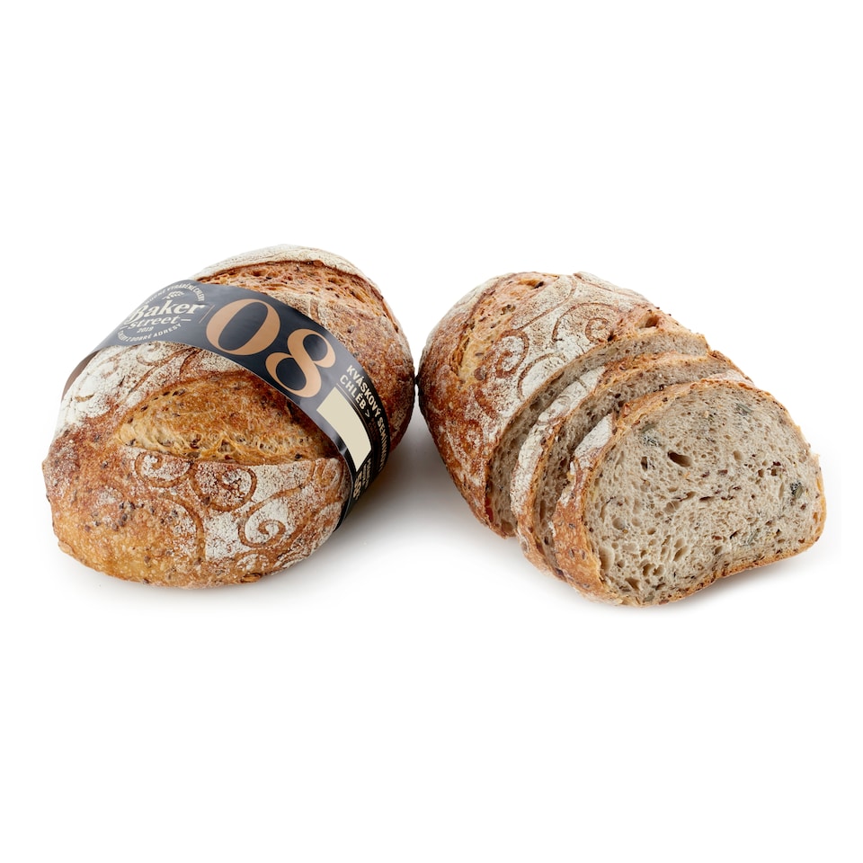 Baker Street Kváskový semínkový chléb 08 750g
