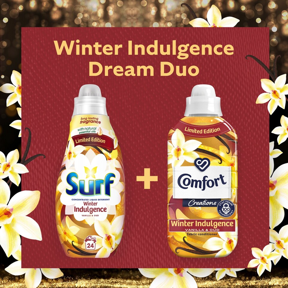 image 1 of Surf Limited Edition Winter Indulgence Vanilla & Oud Liquid Detergent 24w 648ml