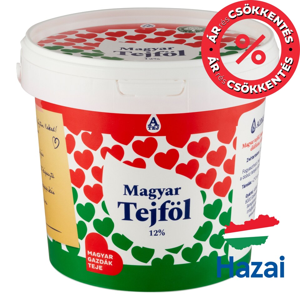 Magyar Tejföl 12% Sour Cream 800 g