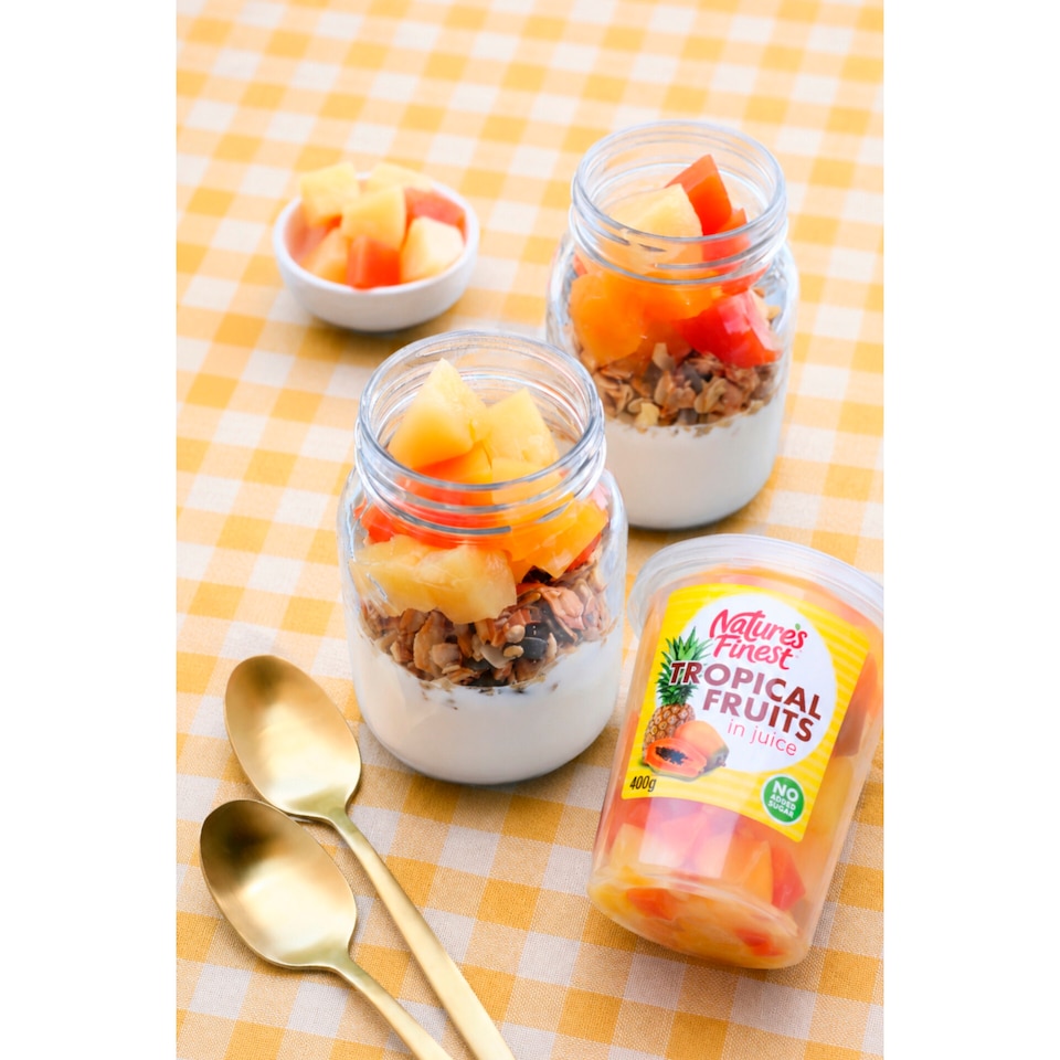 image 1 of Nature's Finest Tropical Fruits In Juice 400G