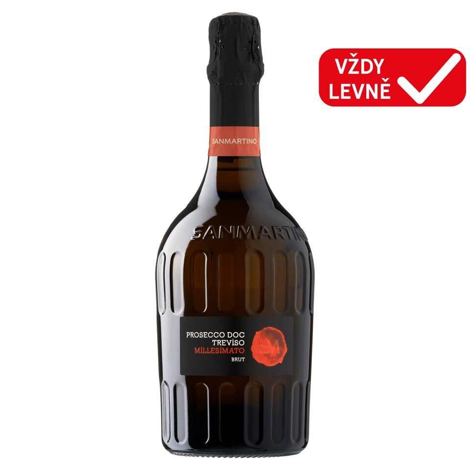 San Martino Prosecco DOC Treviso Millesimato bílé šumivé víno brut 0.75l