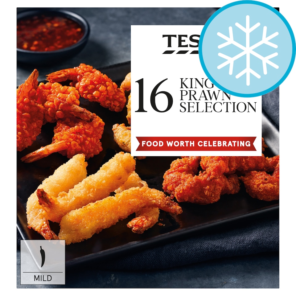 Tesco King Prawn Selection 16 Pack 180g