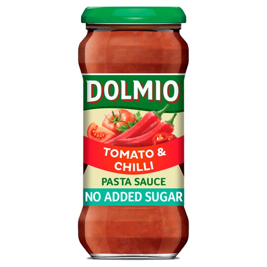 Dolmio Pasta Sauce Tomato & Chilli No Added Sugar 350G
