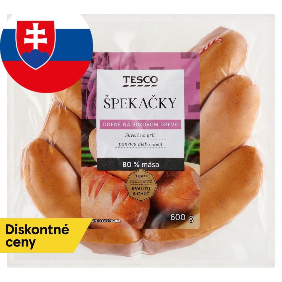 Tesco Špekačky 600 g