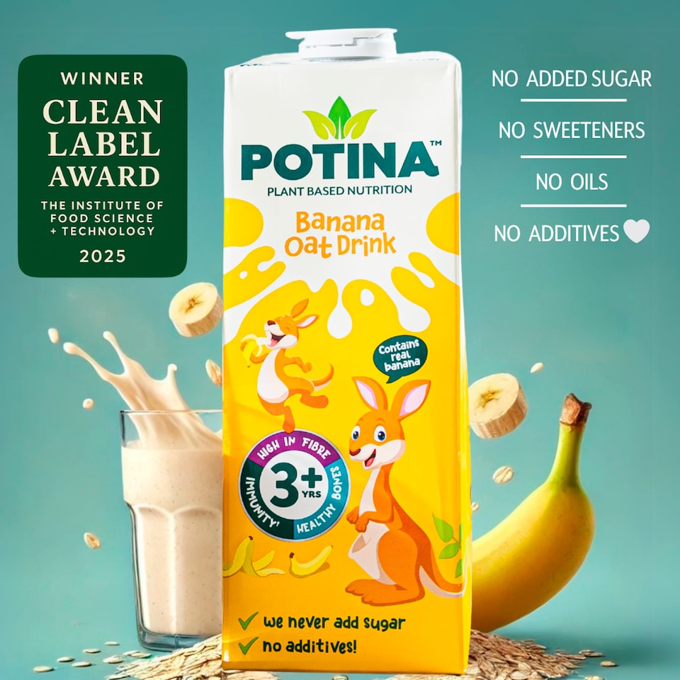 image 1 of POTINA Banana Oat drink 1 Litre