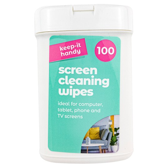 Keep It Handy Screen Cleaning Wipes 100 Pack - Tesco Groceries