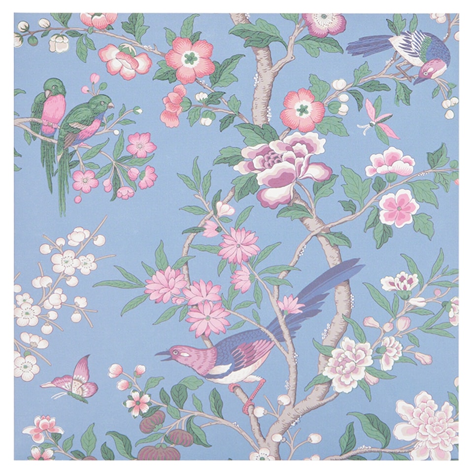 Woodmansterne Blank Card Sanderson Chinoiserie Hall