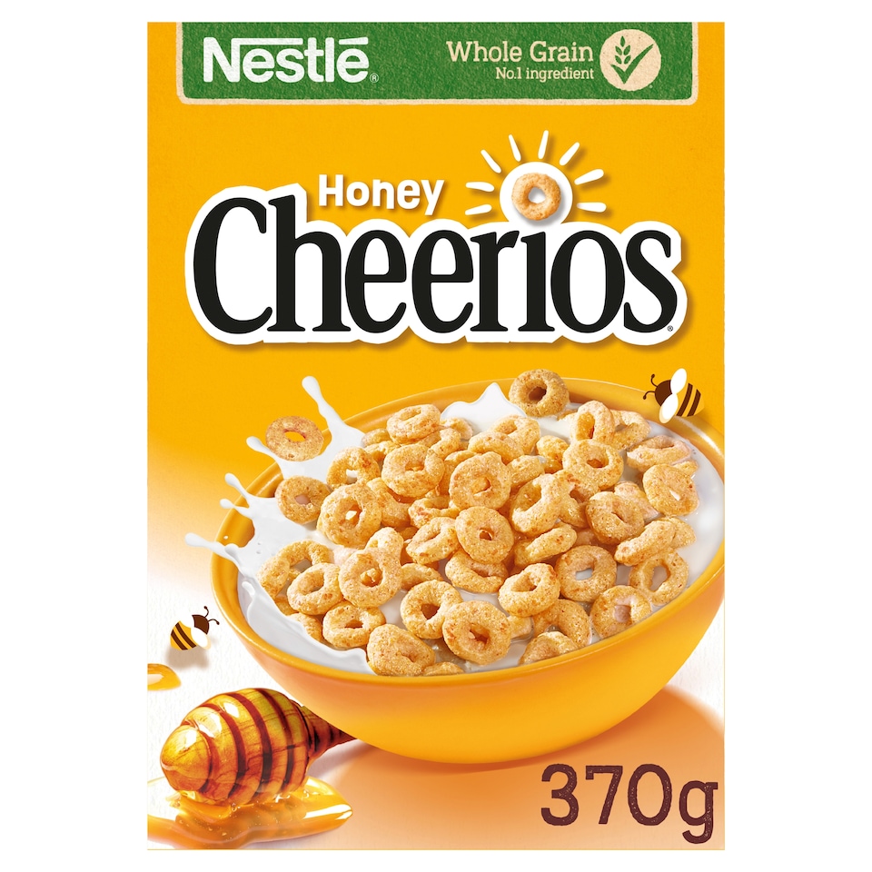 image 1 of Nestle Cheerios Honey Cereal 370g