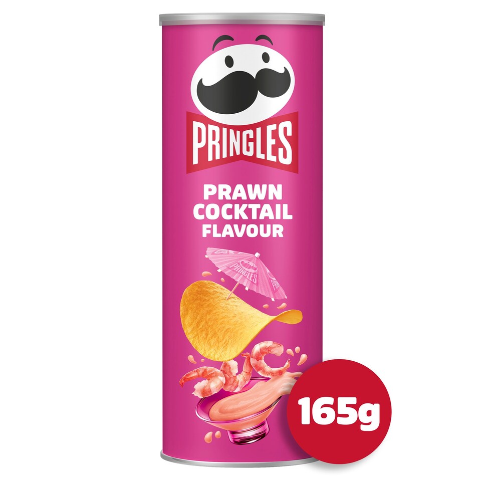 Pringles Prawn Cocktail Sharing Crisps 165g