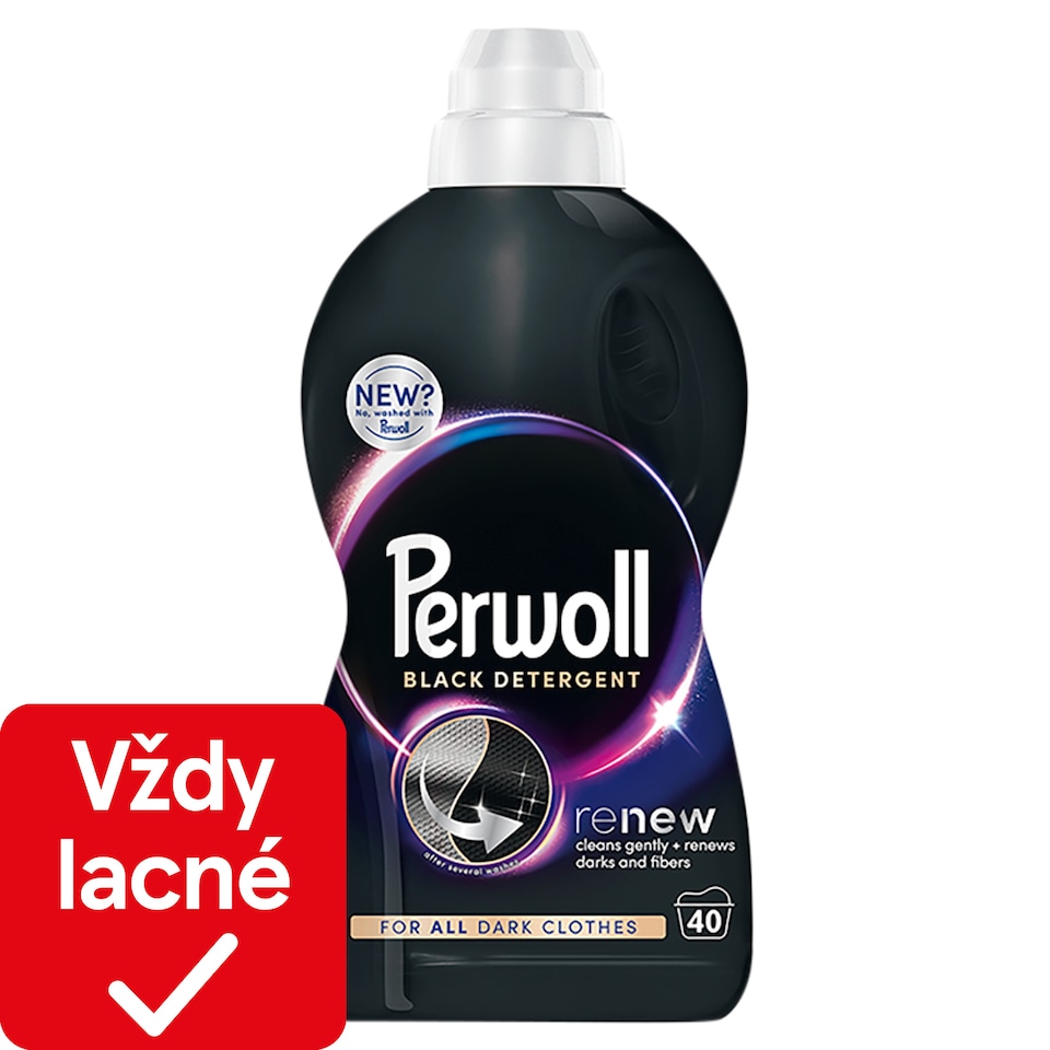 Perwoll prací gél Black 40 praní, 2000 ml