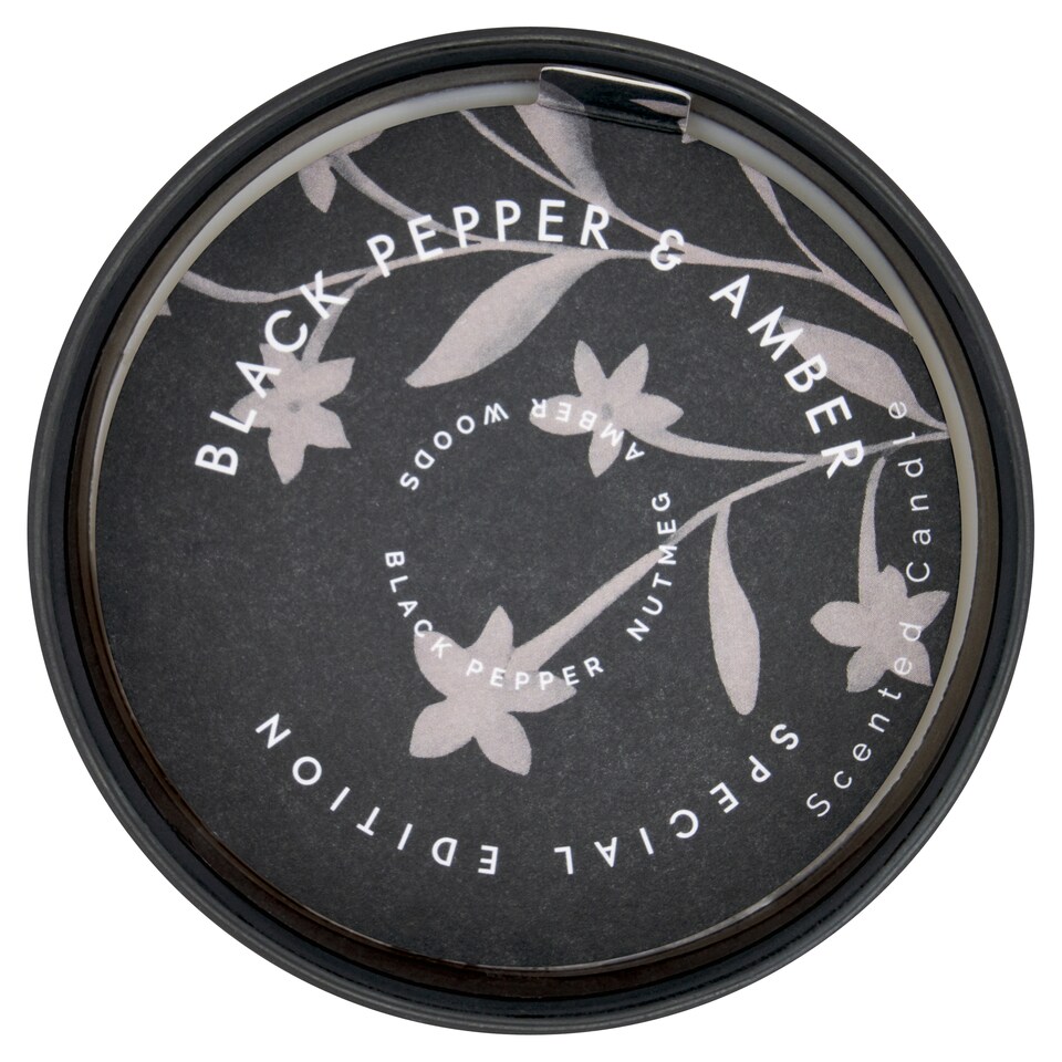 image 1 of F&F Home Apothecary Black Pepper & Amber Candle 140g
