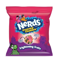 Nerds Gummy Clusters Candy - Fruits 113g