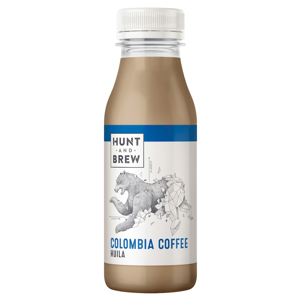 Hunt and Brew Huila Colombia Coffee 330ml