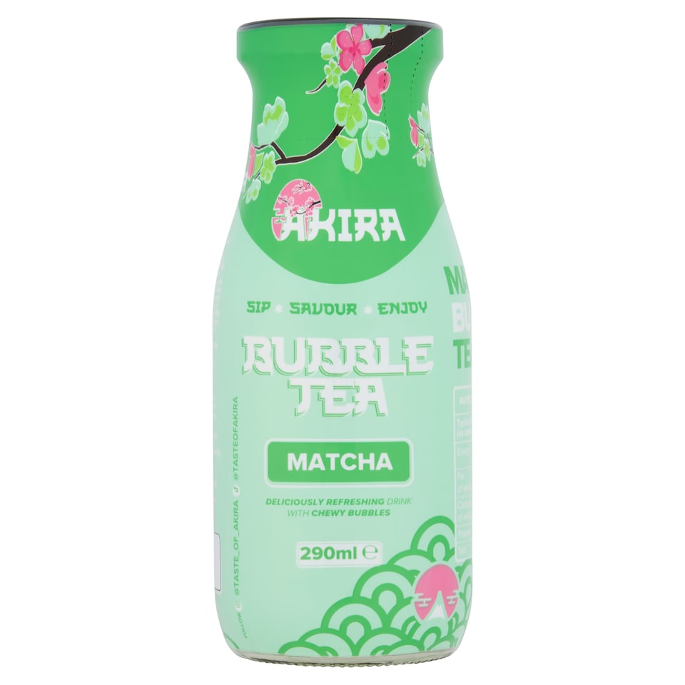 Akira Bubble Tea - Matcha 290ml