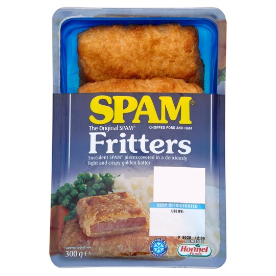 TULIP SPAM FRITTERS 300G Tesco Groceries