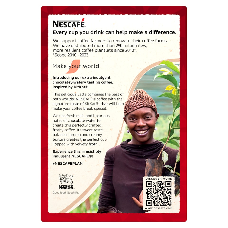 image 1 of Nescafe Kit Kat Latte Sachets 7 x 21g