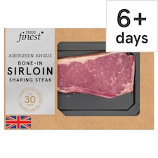 Tesco Finest AA Bone In Sirloin Sharing Steak