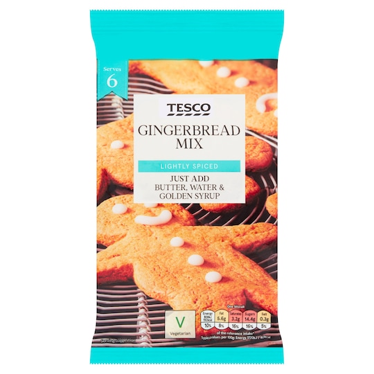 Tesco Gingerbread Mix 225G Tesco Groceries