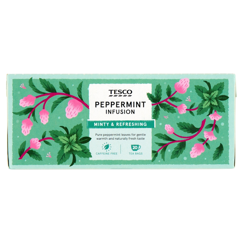Tesco Peppermint Infusion 20 x 2g (40g)