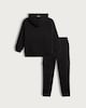 image 6 of F&F Boys 2-Piece Cotton Rich Beyond All Limits Hoodie and Joggers Set in Black