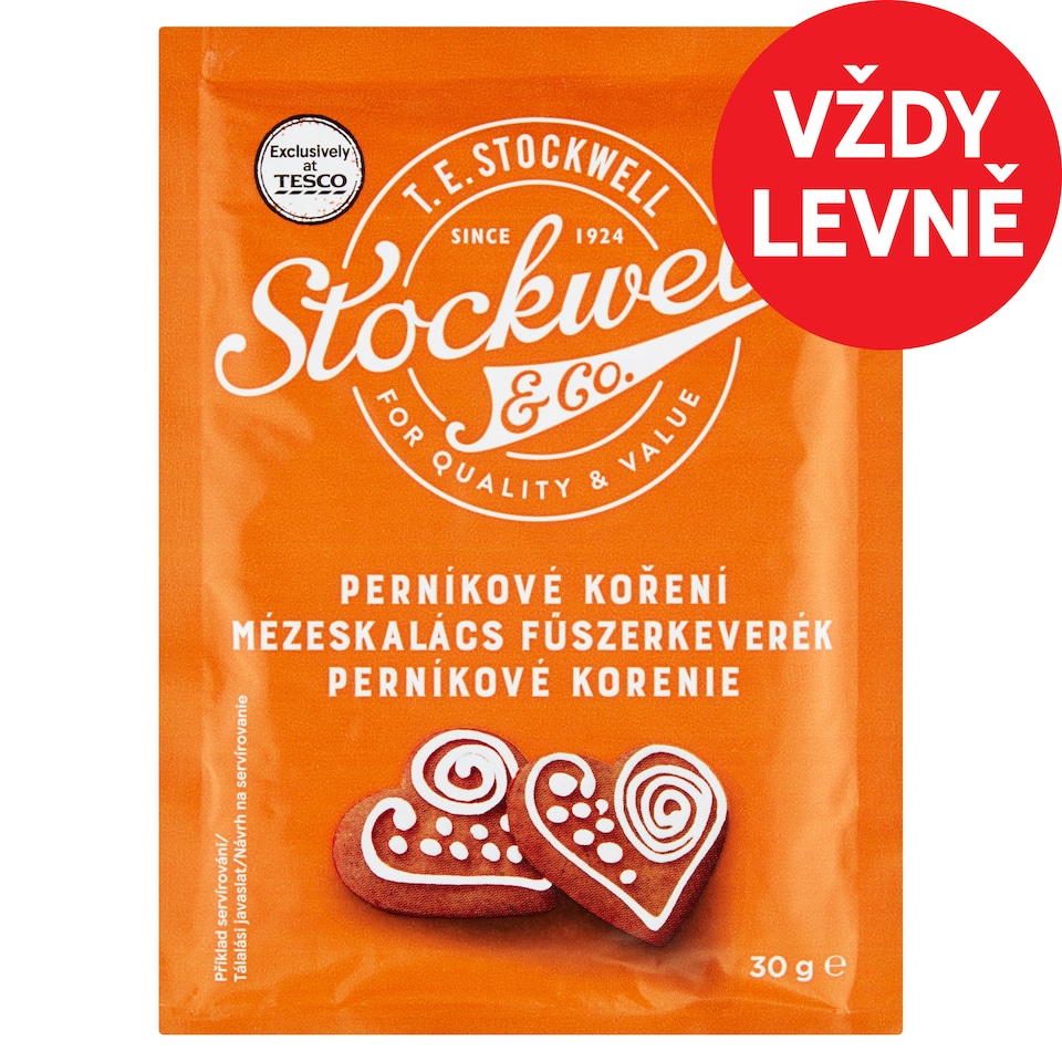 Stockwell & Co. Perníkové koření 30g