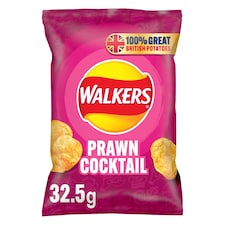 Walkers Prawn Cocktail Crisps 32.5G