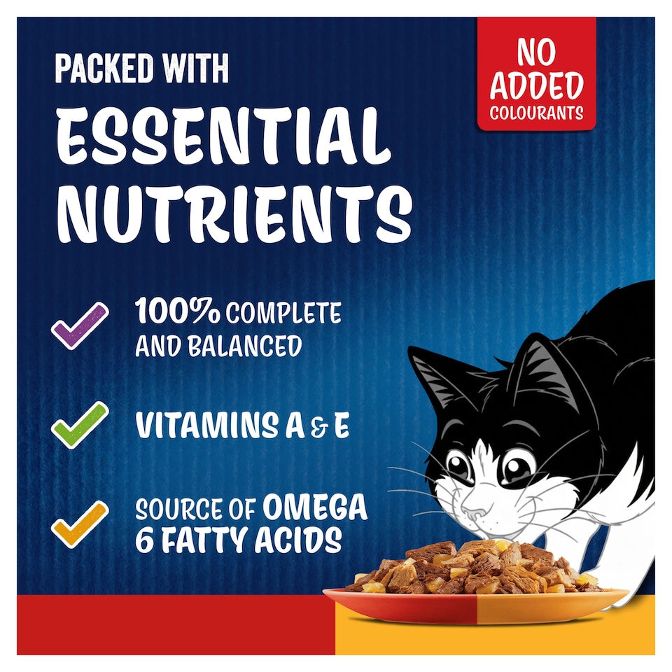 image 1 of Felix Doubly Delicious 7+ Meat Countryside Selection in Jelly Wet Cat Food 12x85g