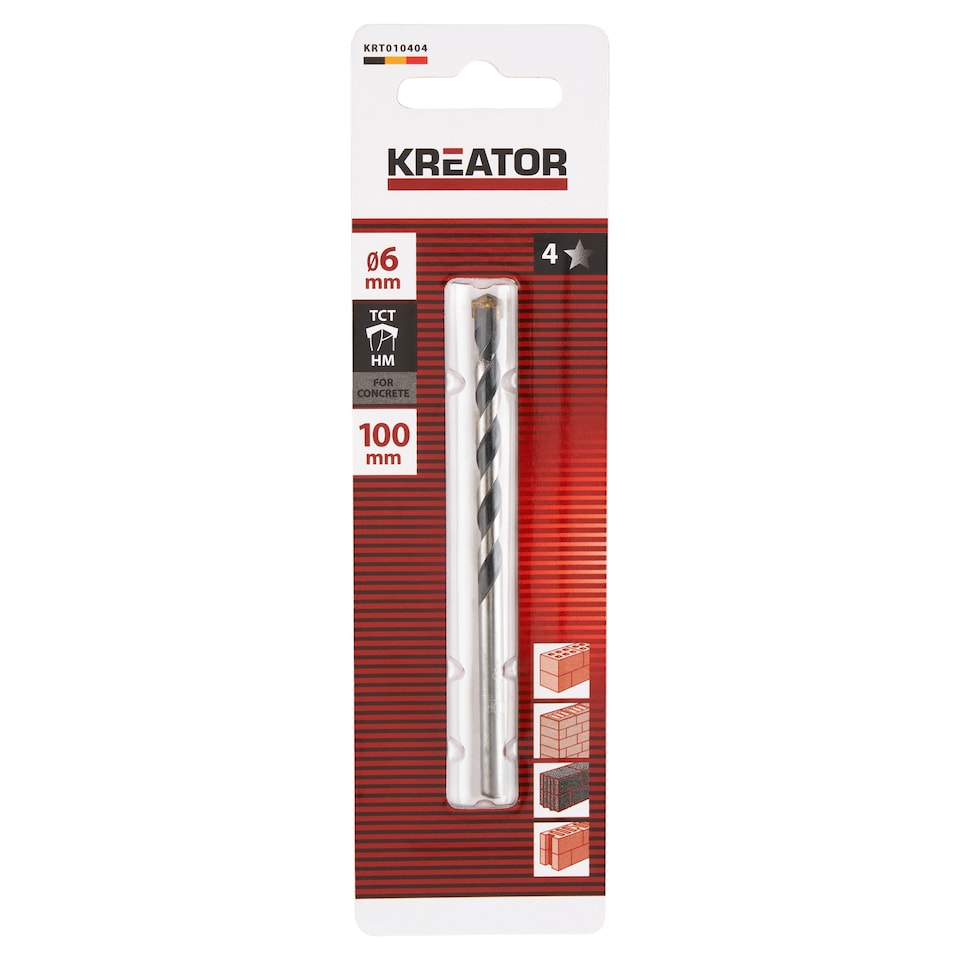 Kreator fúrószár 6 mm
