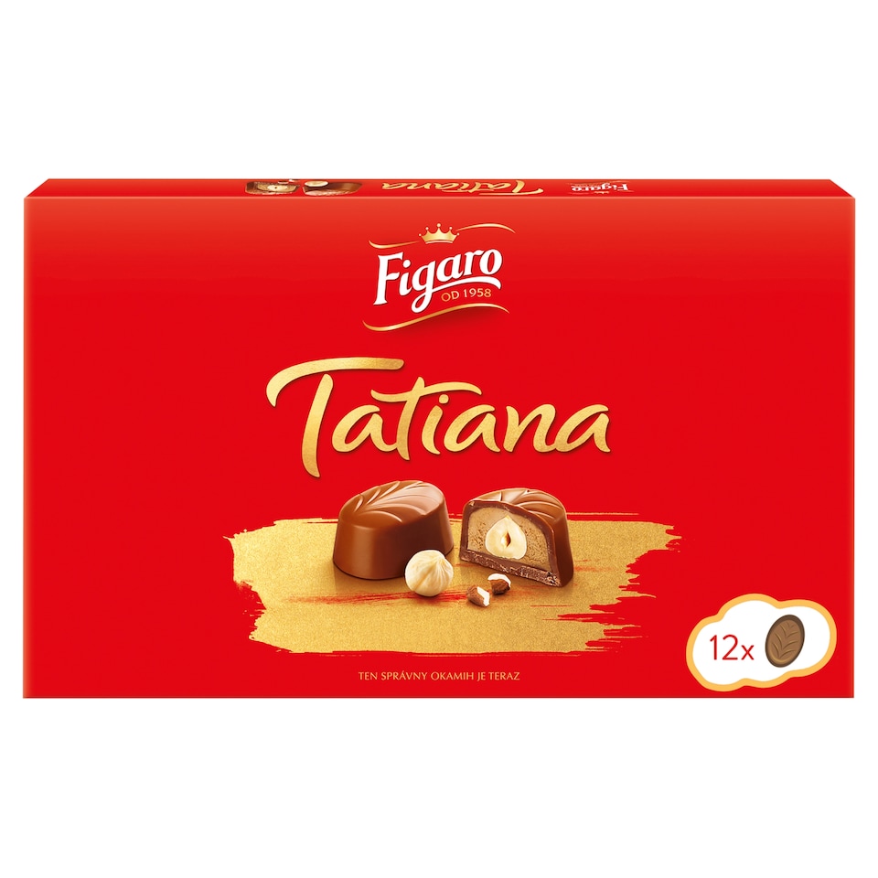 Figaro bonboniéra Tatiana, mliečna čokoláda 140 g