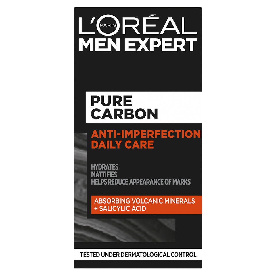 image 1 of L’Oreal Men Expert Pure Carbon Daily Moisturiser 50Ml