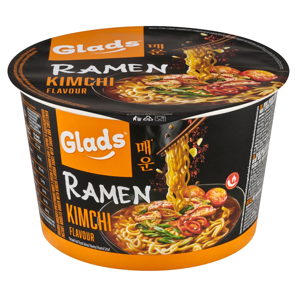 image 1 of Glads Ramen Kimchi Flavour 105 g
