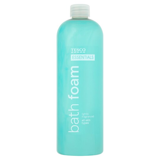 Tesco Essentials Bath Foam 750Ml Tesco Groceries