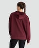 image 3 of F&F Active Hooded Sports Sweatshirt in Burgundy