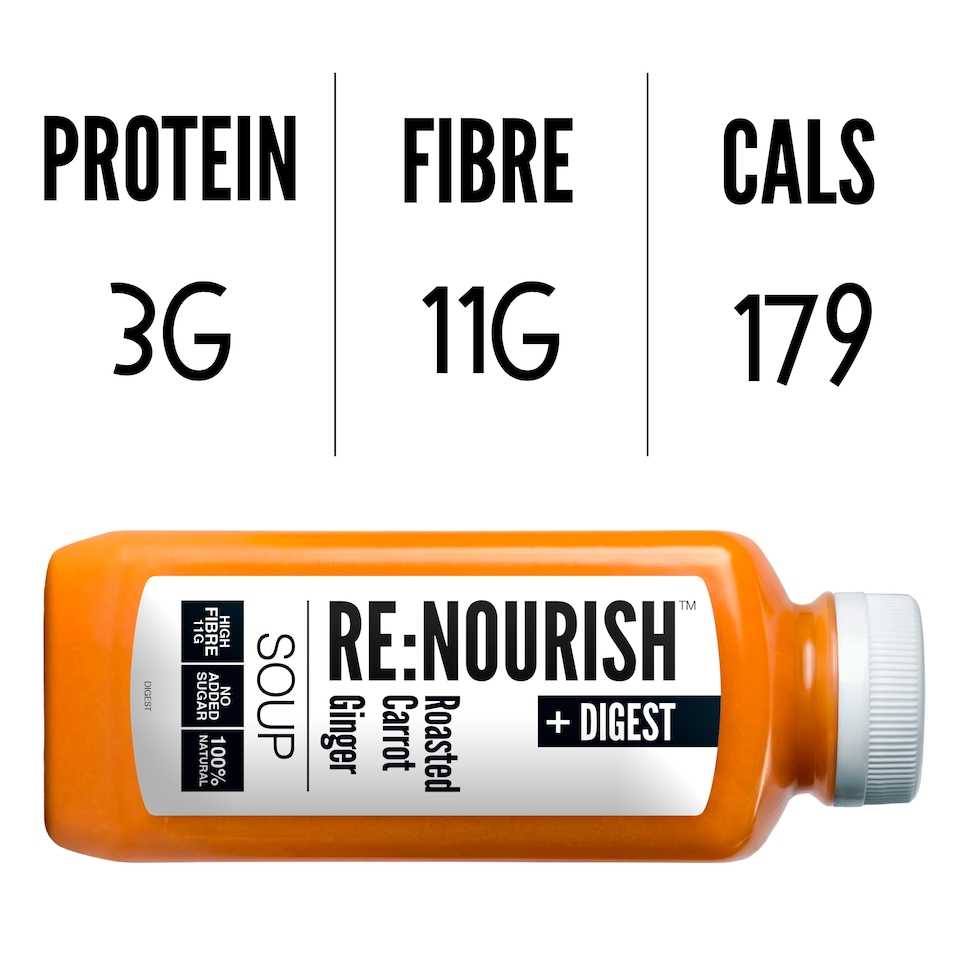 image 1 of RENOURISH DIGEST Roasted Carrot and Ginger Soup 500g