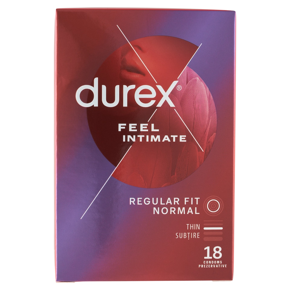 image 1 of Durex Feel Intimate Condoms 18 pcs
