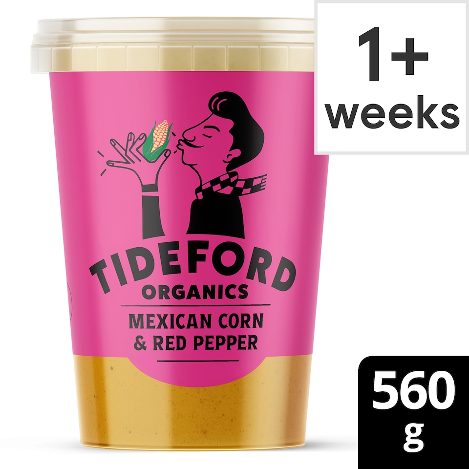 image 1 of Tideford Organics Mexican Corn & Red Pepper Soup 560g