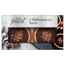 Tesco Finest 2 Millionaires Tarts 150G