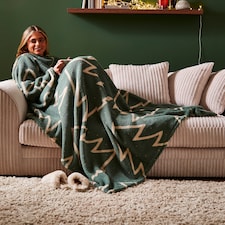 Silentnight Green Christmas Tree Printed Snugsie