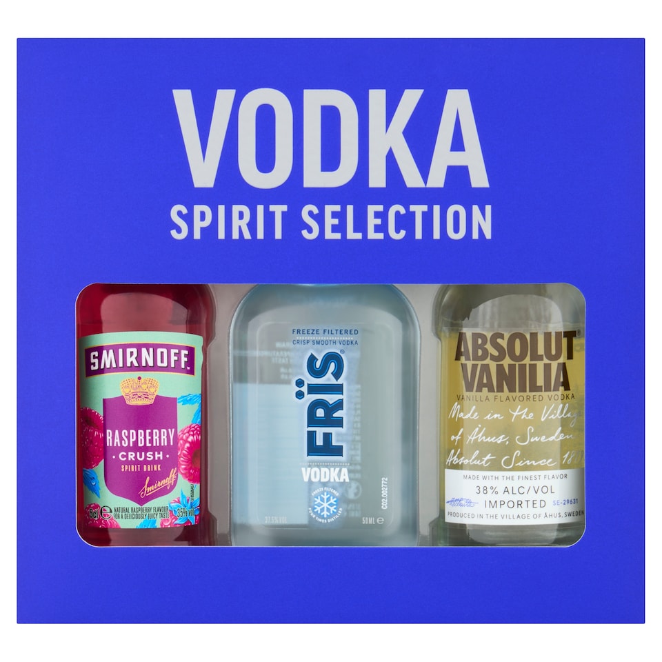 Beams The Vodka Collection 3 x 5cl Gift Set